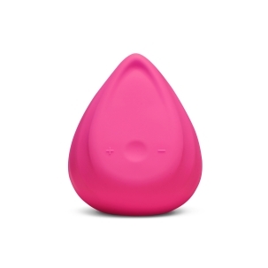 Biird vibrator Evii Rose Berry shown in hand for scale