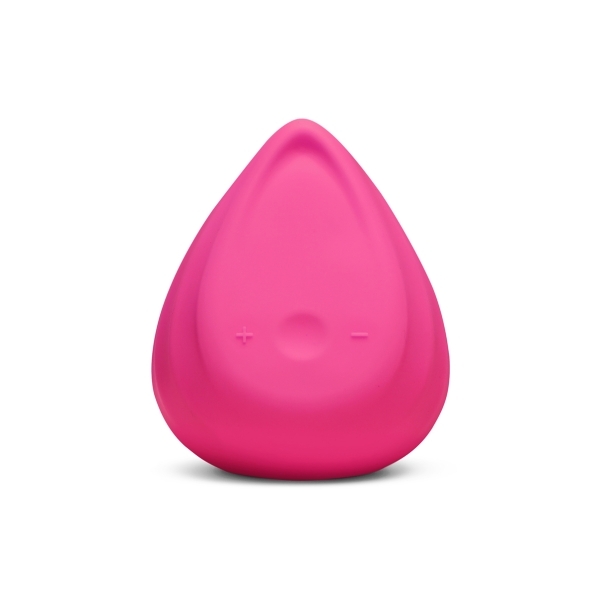 Biird vibrator Evii Rose Berry shown in hand for scale