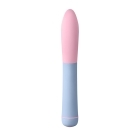 Blue Femme Funn vibrator FFIX XL shown in hand for scale