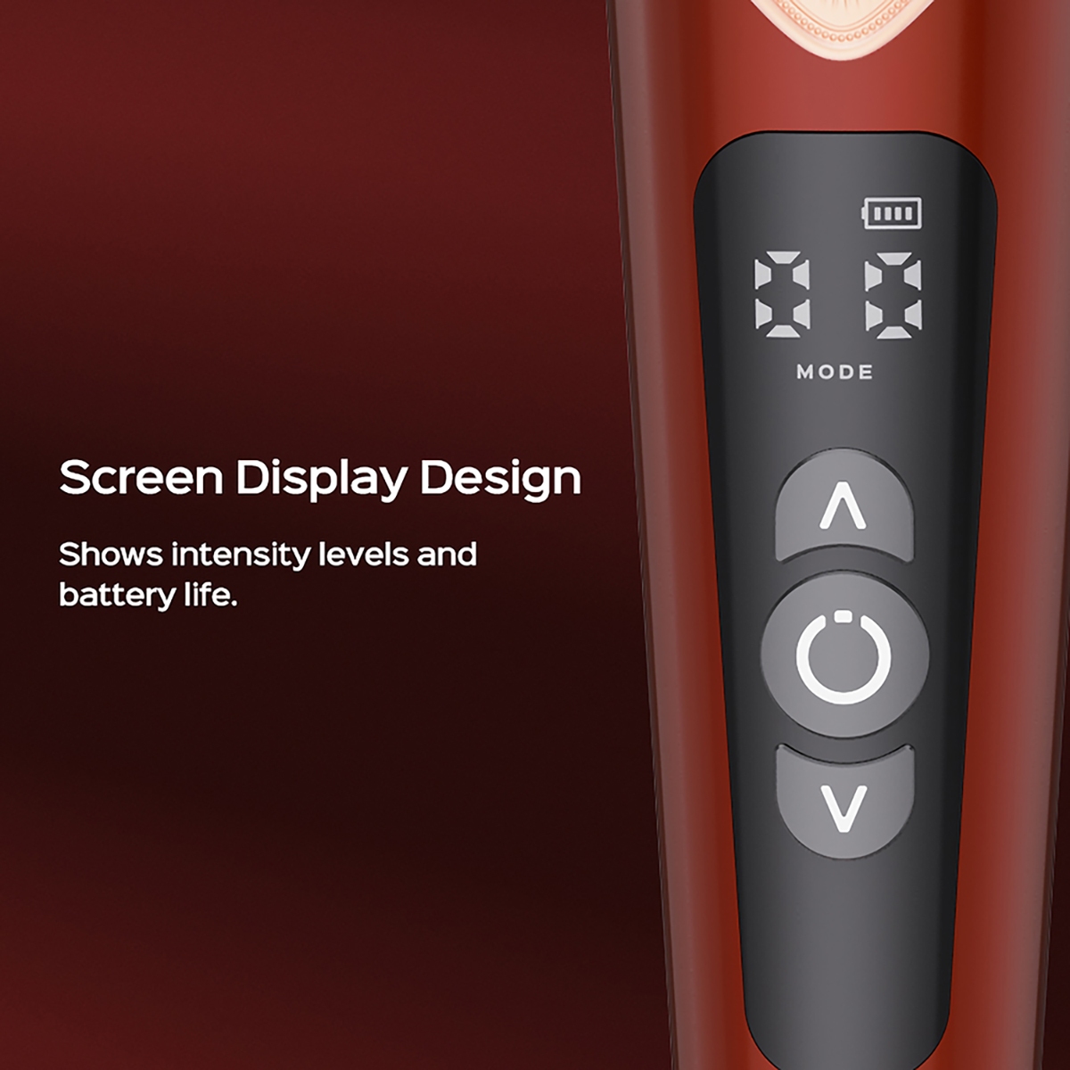Close-up of the  Honey Play Box vibrator for texture detail