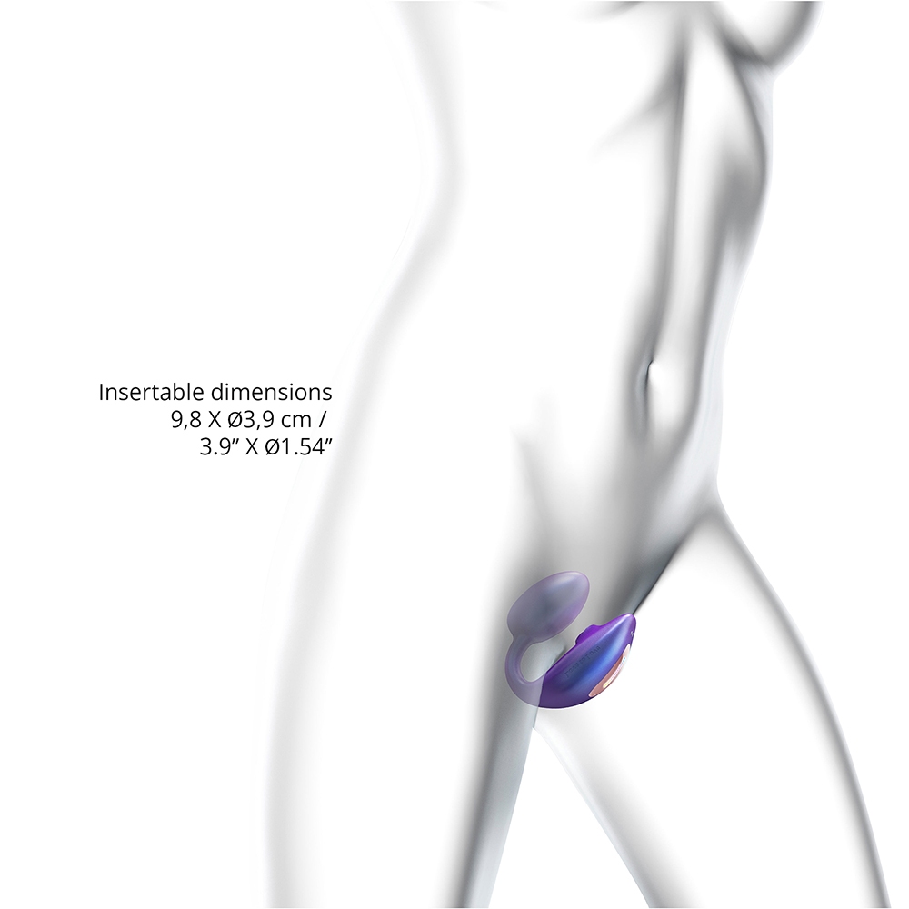 Product image of the W Remote Lovely Planet vibrator on clean background