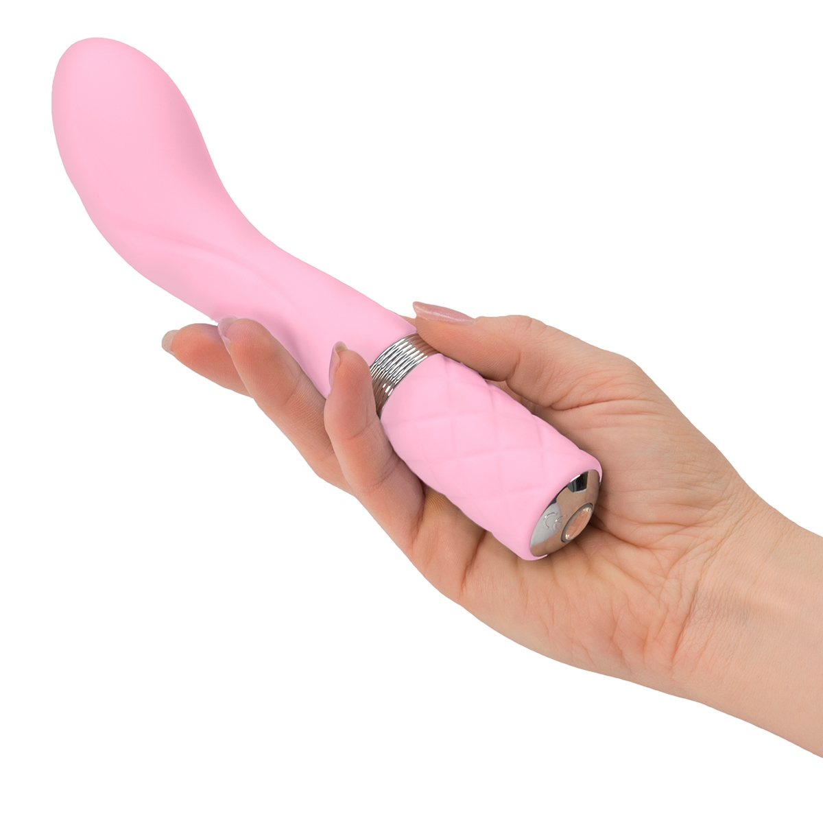 Fully assembled Pink BMS vibrator with smooth exterior