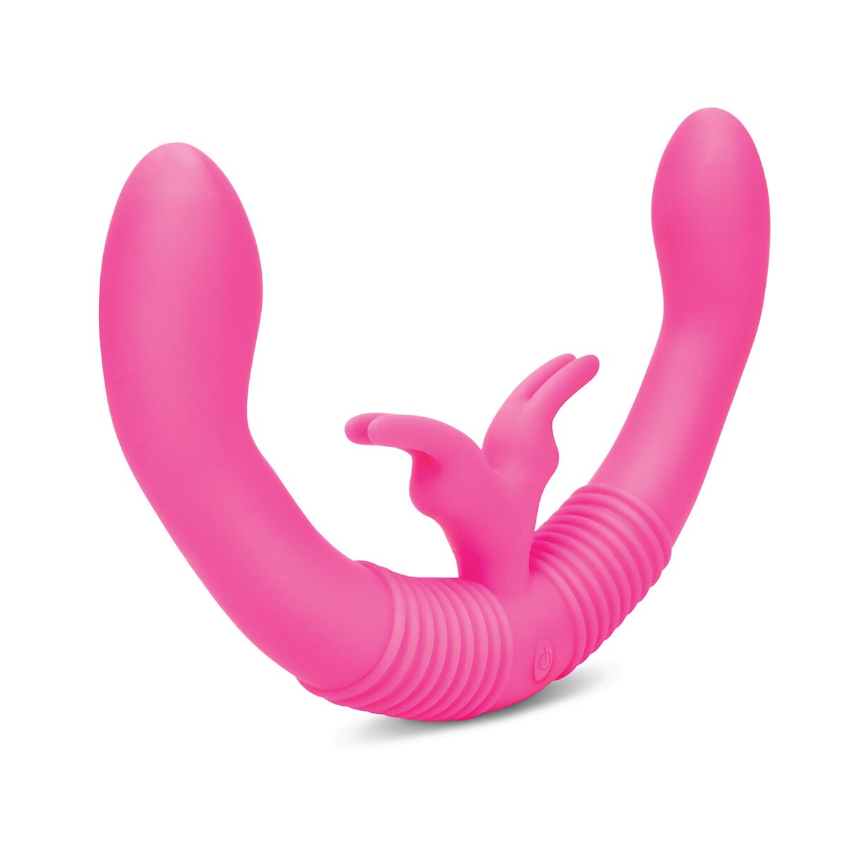 Charging setup for Pink Together Vibe vibrator including cable