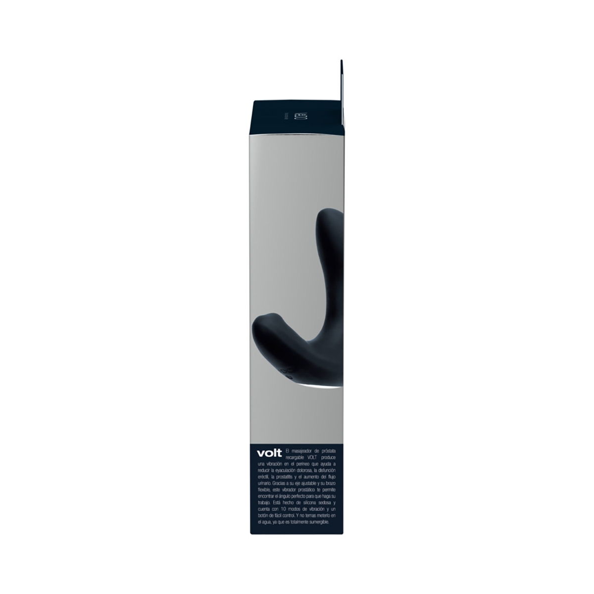 Close-up of the Black VeDO vibrator for texture detail