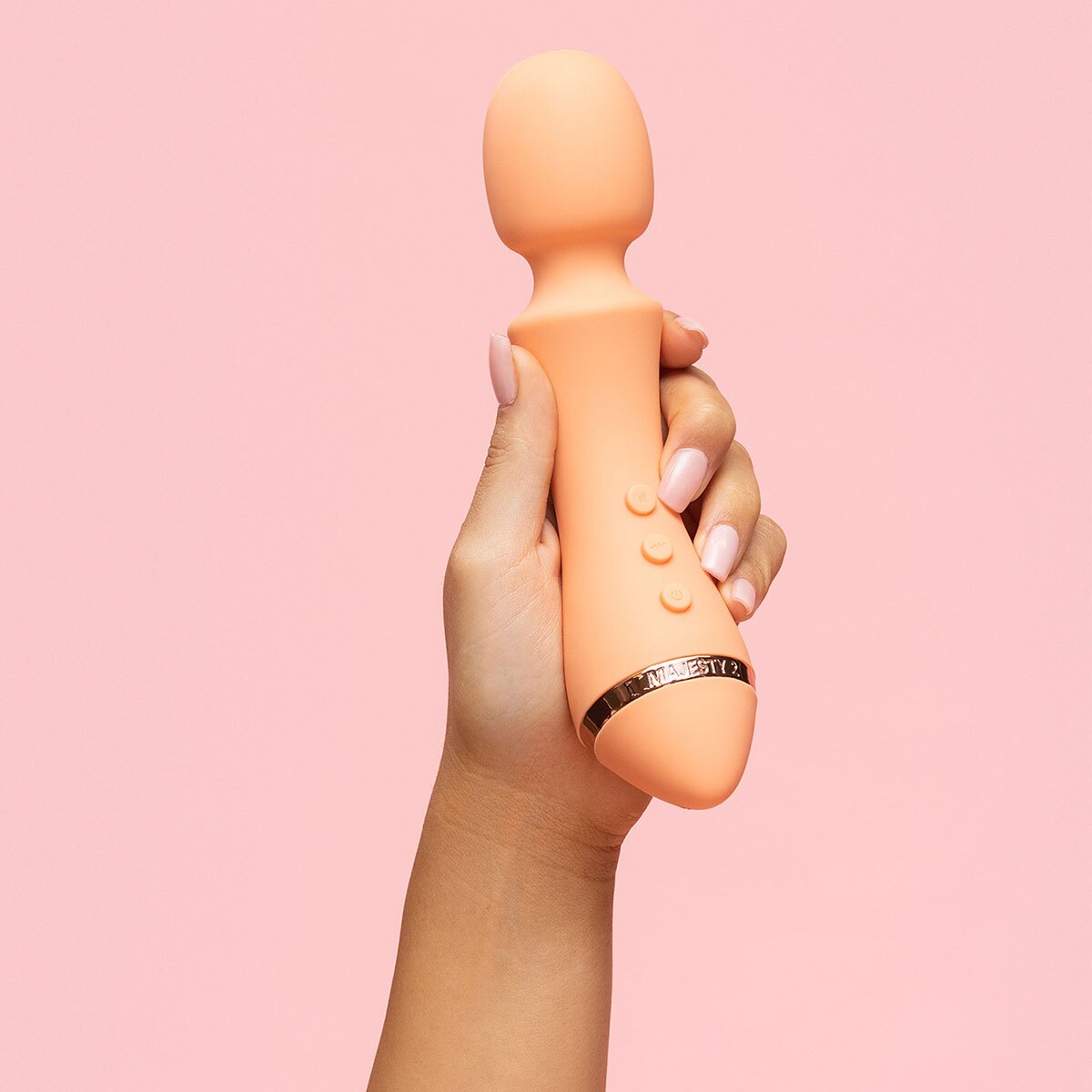 Close-up of the  VUSH vibrator for texture detail