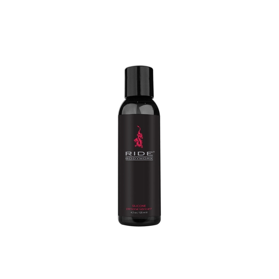 4.2 oz Silicone Lube Sliquid bottle showing smooth, long-lasting formula