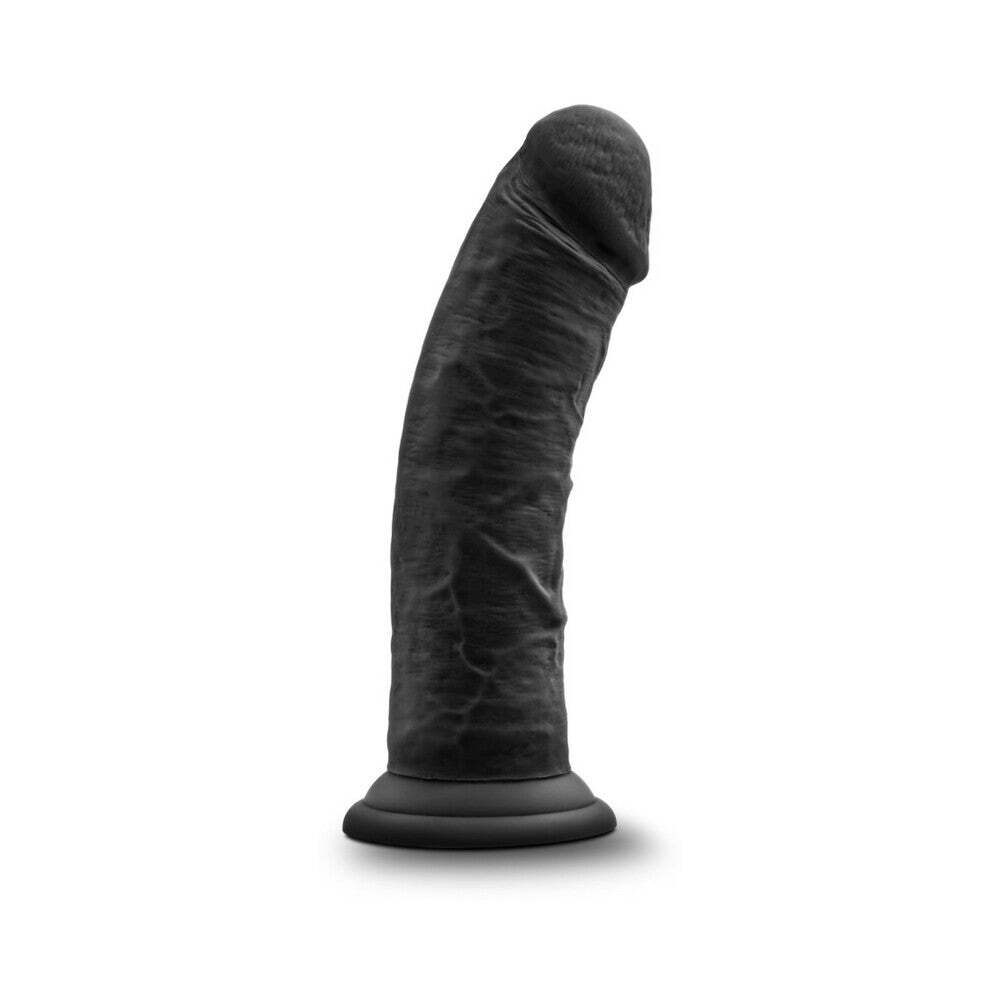 8 inch Dildo from Blush in Black designed for anal sex with Her or Him