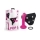5 inch Dildo by Together Toy in Hot Pink Magenta Fuchsia shown for use by Her or Him