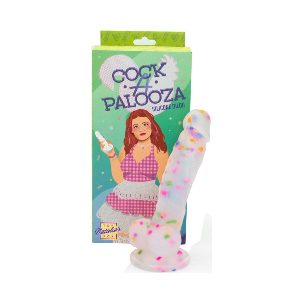 Dildo by Like A Kitten in Multi-Color shown for use by Her or Him