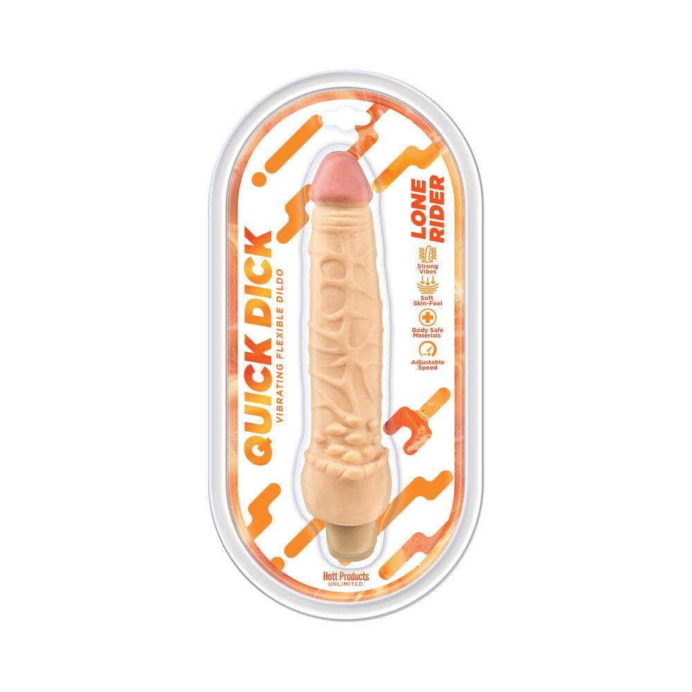 8 inch Dildo by Hott Products in  shown for use by Her or Him