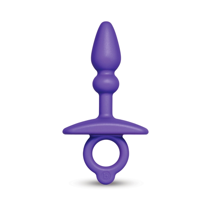 Bottle of  anal lube b-vibe showing thick, supportive formula