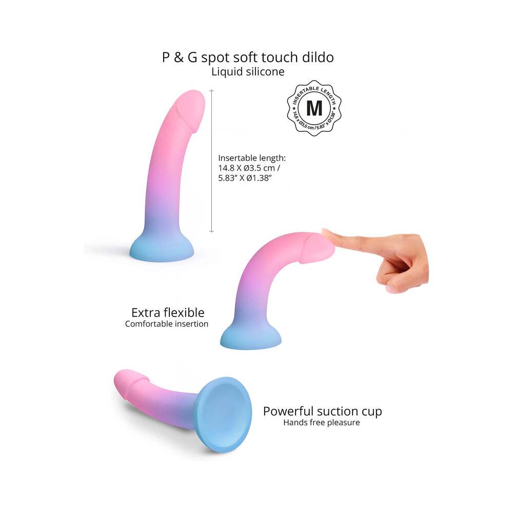 Dildo from Lovely Planet in Multi-Color designed for anal sex with Her or Him