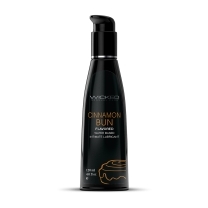 Bottle of  water based lube wicked sensual care showing clean, lightweight formula