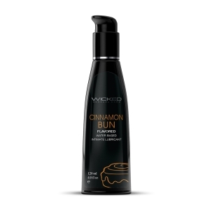 Bottle of  Water Based Lube Wicked Sensual Care showing clean, lightweight formula