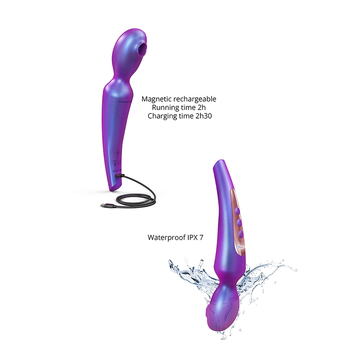 Product image of the  Lovely Planet vibrator on clean background