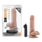 6.5 inch Dildo by Blush in Vanilla Ivory Beige shown for use by Her or Him