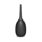 B-Vibe Flexible Silicone Anal Douche Black intimate cleansers and personal cleansing care by B-Vibe.