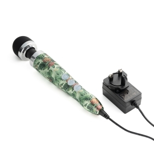 Doxy vibrator Die Cast 3 Pineapple shown in hand for scale