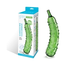 8.25 inch Dildo by Electric Eel in Green shown for use by Her or Him