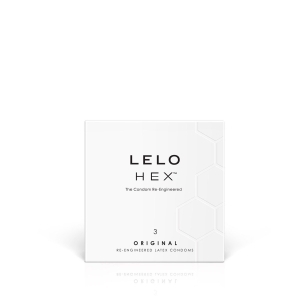 Best Lelo Hex Condoms 3pk her care LELO condoms on sale at herVibrators.com.