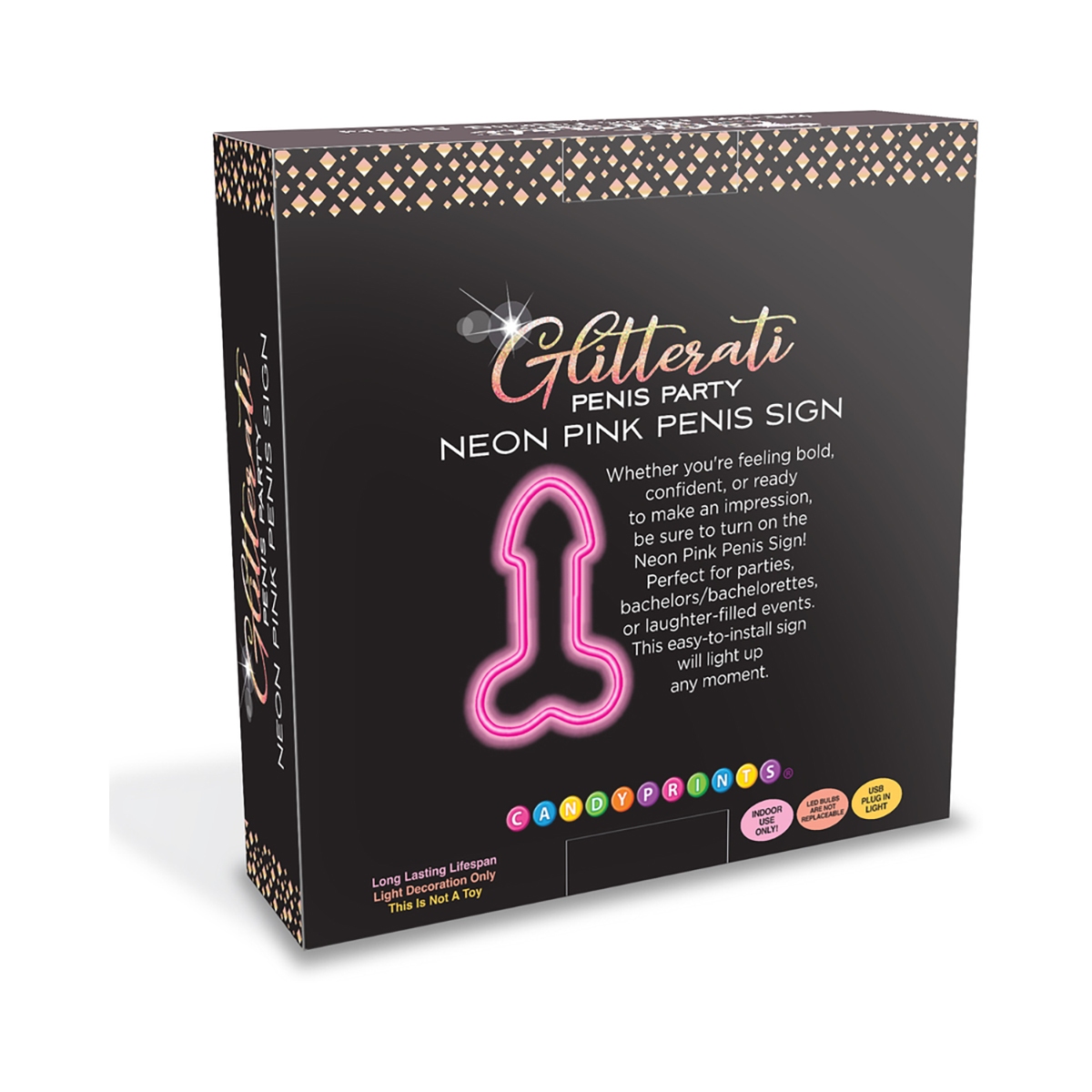 Buy  Neon Penis Light Up Sign book for her.