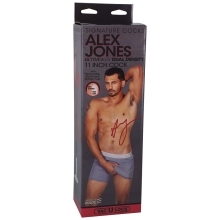 11 inch Dildo by Doc Johnson in Tan Light Brown Mocha shown for use by Her or Him