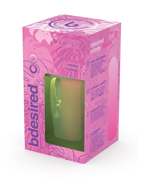 Shop Bdesired Infinite Deluxe LE Flamingo Vibrator - Pink online