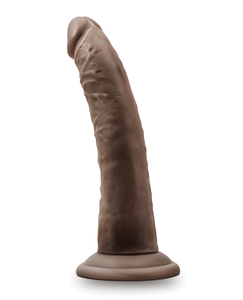 Order Blush Dr. Skin Glide 7.5" Self Lubricating Dildo - Chocolate online