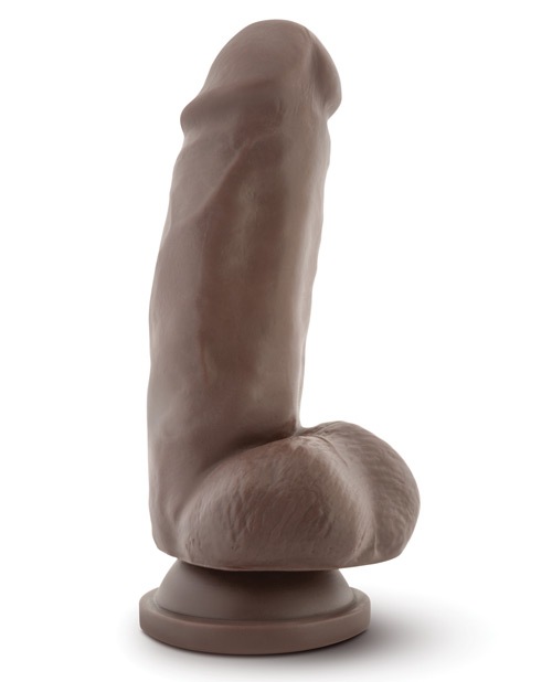 Blush Dr. Skin Mr. Smith 7" Dildo w/Suction Cup - Chocolate for sale