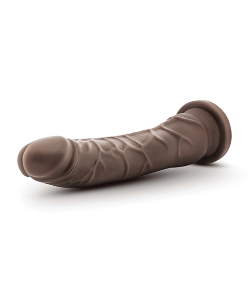 Blush Dr. Skin Plus 9" Posable Dildo - Chocolate for sale