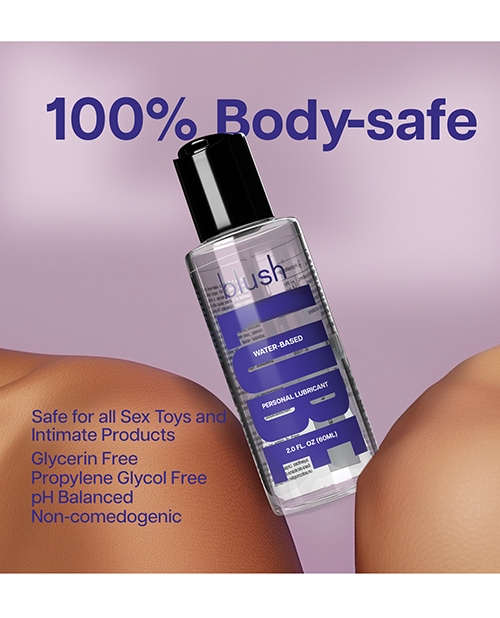 Blush Water Based Lube - 2 oz for sale