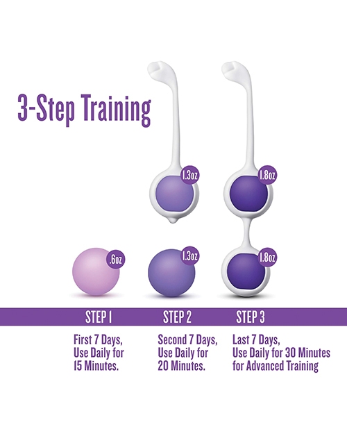 Buy Wellness Blush Wellness Kegel Training Kit - Purple