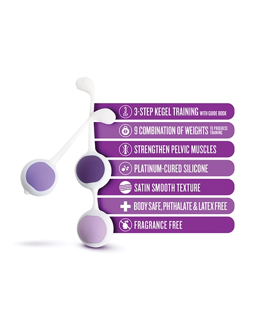 Buy Blush Wellness Kegel Training Kit - Purple