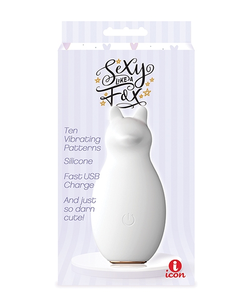Shop Buzzy Buddy Sexy Like a Fox Vibe - White online