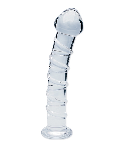 Clarity Glass Dildo - Seraphic Spiral for sale