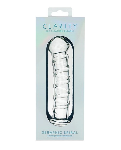 Shop Clarity Glass Dildo - Seraphic Spiral online