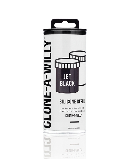 Shop Clone-A-Willy Silicone Refill - Jet Black online