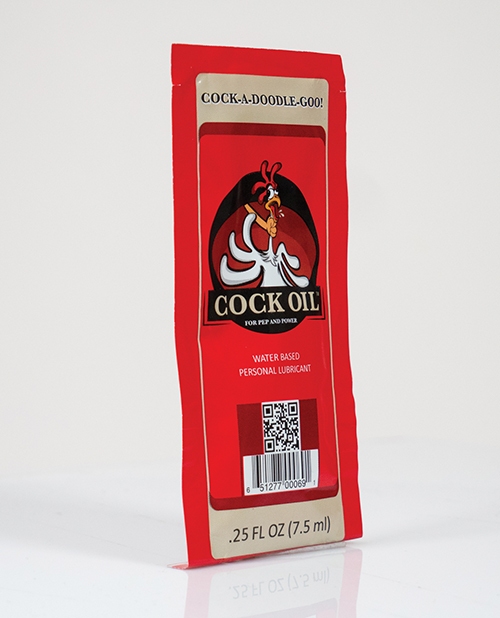 Order Cock Oil Water Based Lubricant - 0.25 oz Foil Packet online