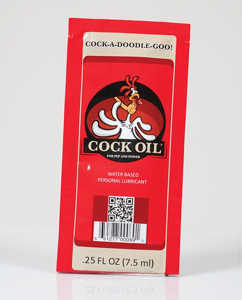 Shop Cock Oil Water Based Lubricant - 0.25 oz Foil Packet online