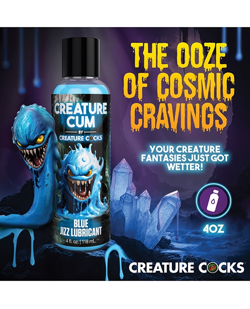Shop Creature Cocks - Creature Cum Blue Water-Based Lubricant 4 oz