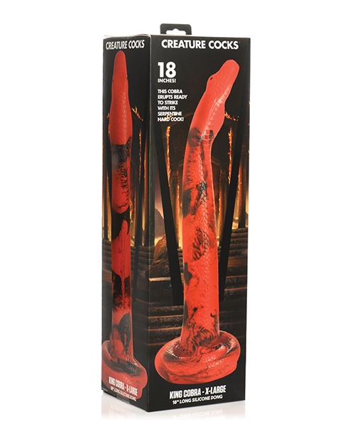 Shop Creature Cocks King Cobra X-Large Silicone Dildo online
