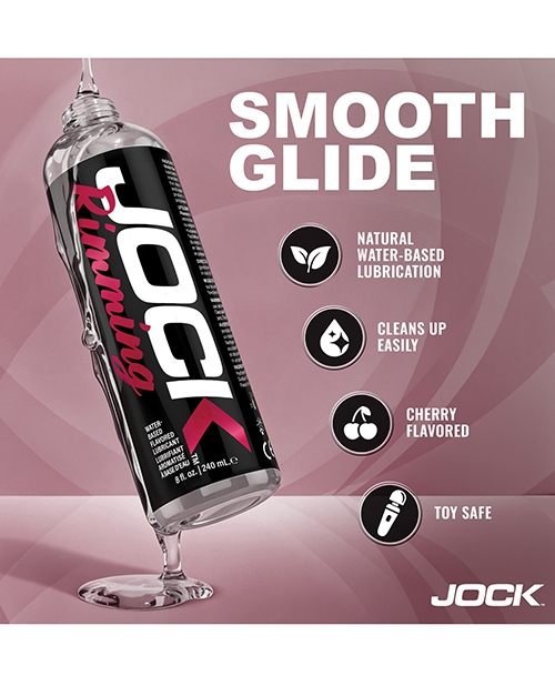 Buy Jock Curve Toys Jock Rimming Lubricant - Cherry 8 oz