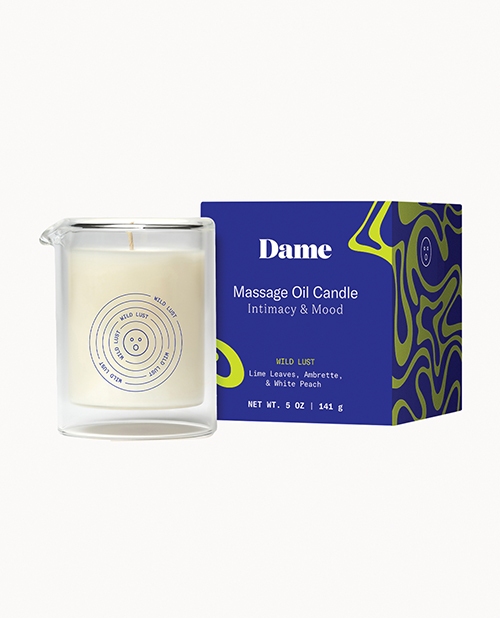 Shop Dame Massage Oil Candle - Wild Lust online
