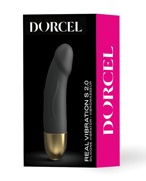 Shop Dorcel Real Vibration S 6" Rechargeable Vibrator 2.0 - Gold online