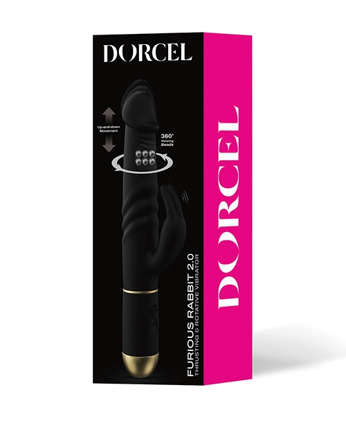Shop Dorcel Thrusting & Spinning Furious Rabbit 2.0 - Black online