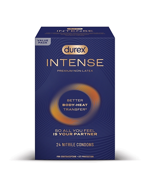 Order Durex Intense Nitrile Condoms - Pack of 24 online