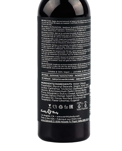 Order Earthly Body Hemp Seed by Night Edible Lotion - 2 oz Watermelon online