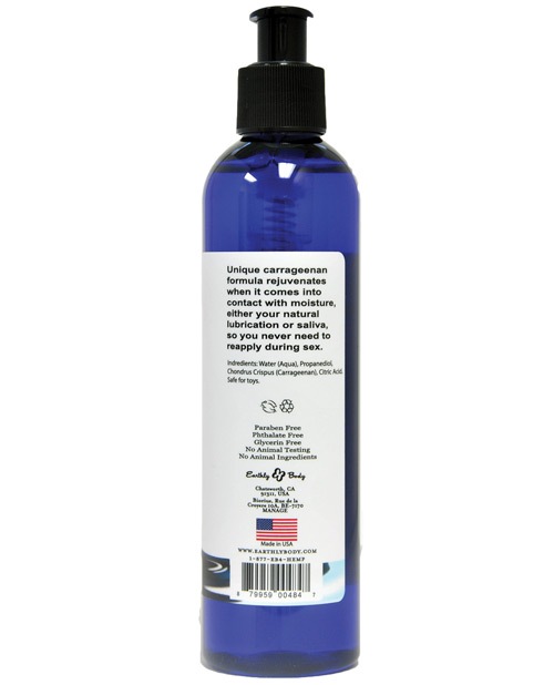Order Earthly Body Waterslide Personal Lubricant w/Carrageenan - 8 oz Bottle online