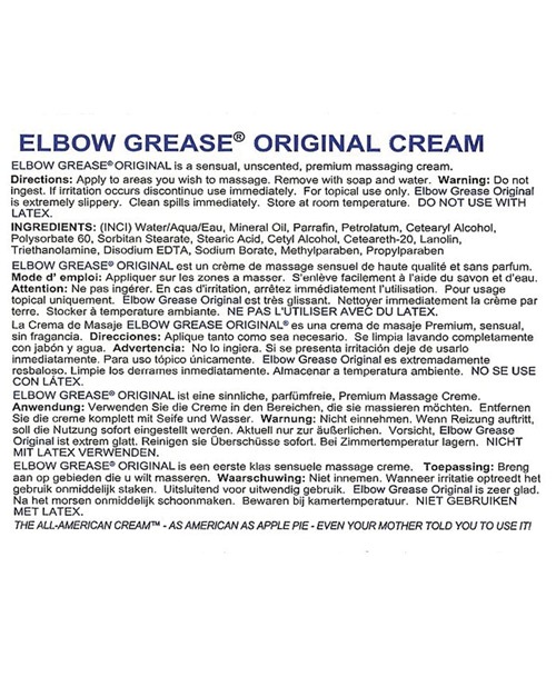 Order Elbow Grease Original Cream - 1 oz online