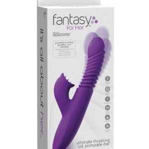 Shop Fantasy For Her Ultimate Thrusting Clit Stimulate-Her - Purple online